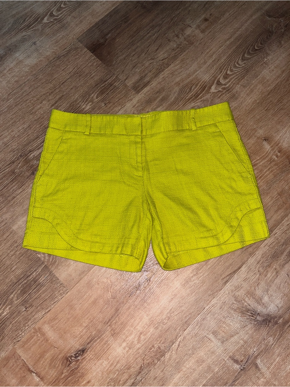 The Limited Mustard Yellow Shorts